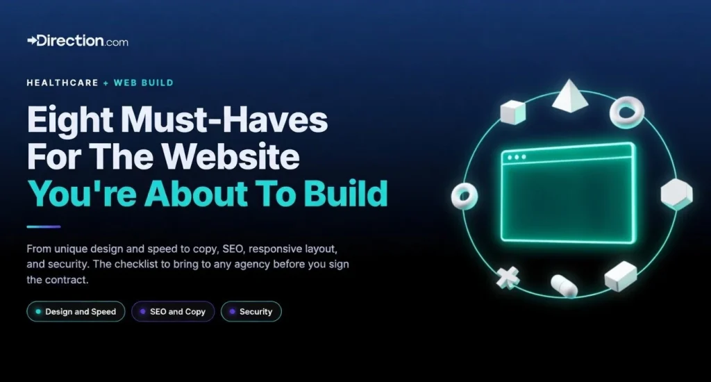 website updates for healthcare