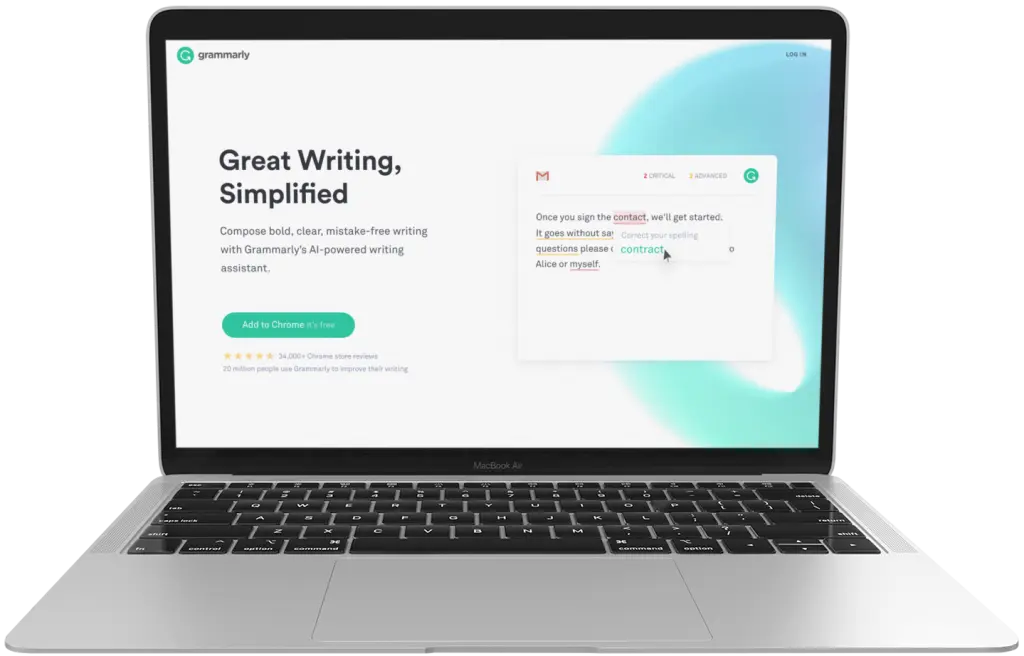 grammarly content creation tool