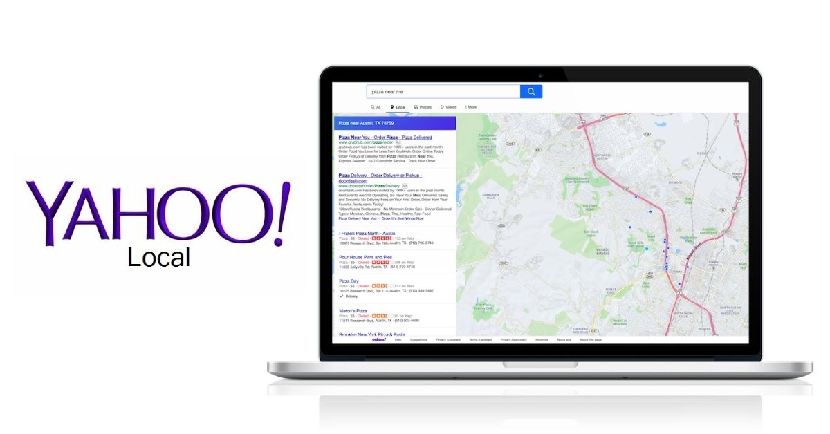 Yahoo Local Business Listing - Get Listed Today! | Direction