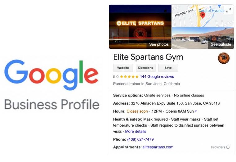 Google Business Profile for gyms