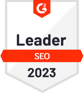 Direction is an SEO Leader on G2 in 2023.