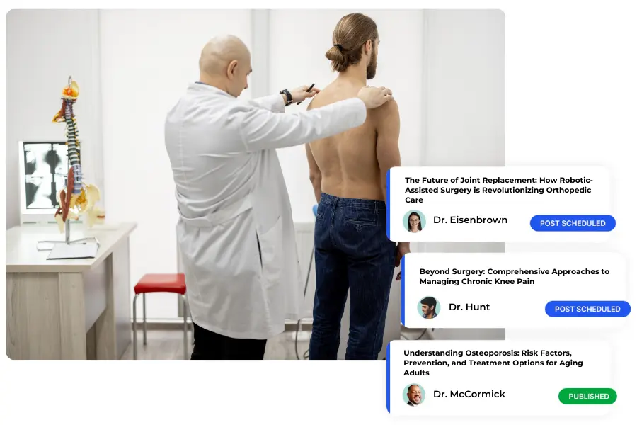 Precision Targeted Content Strategies for Orthopedic Doctors