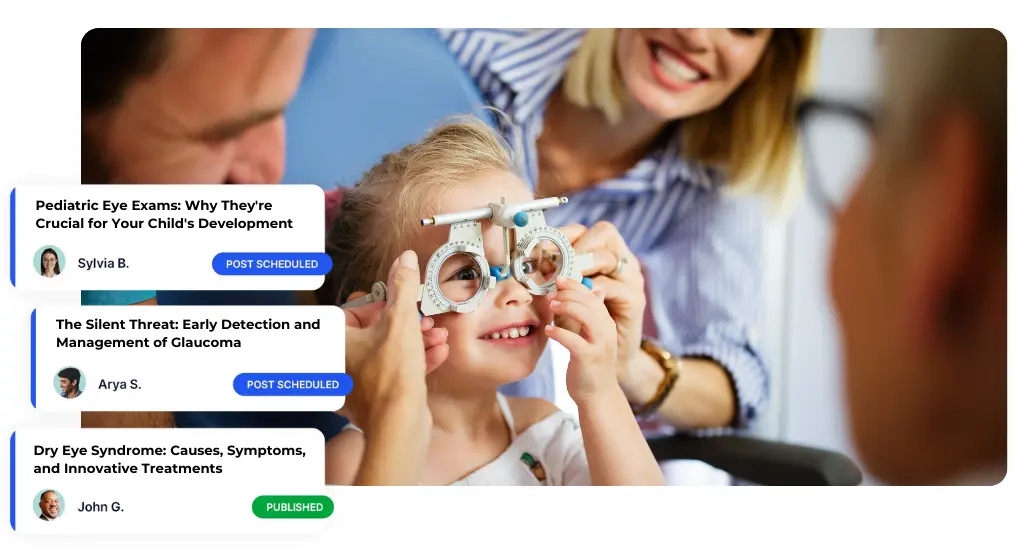 Ophthalmology SEO Services for Eye Doctors 7 showcase eye care
