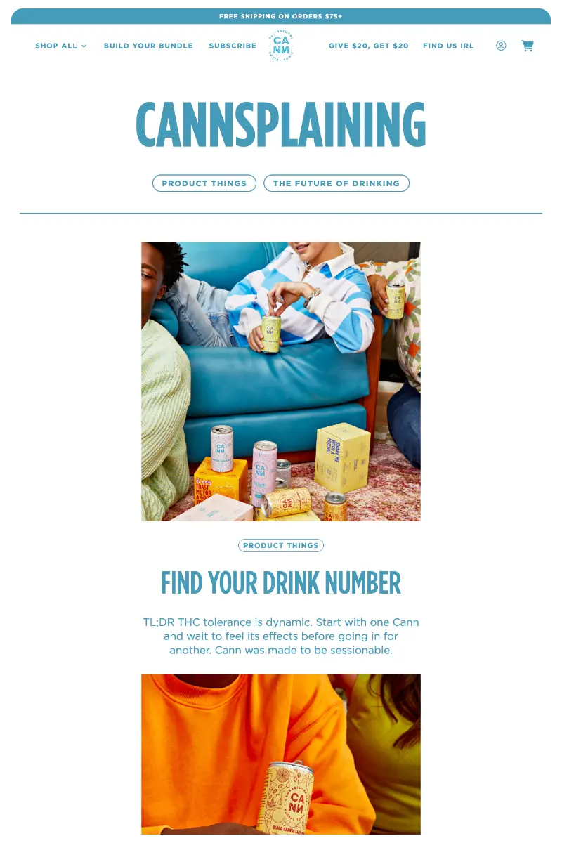 SEO content strategy for Cann