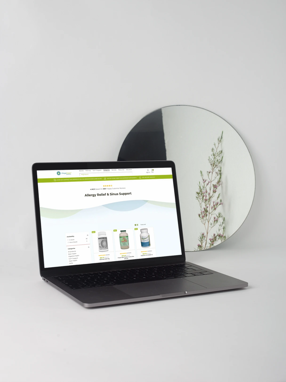 pharmacy ecommerce health store optimizations.