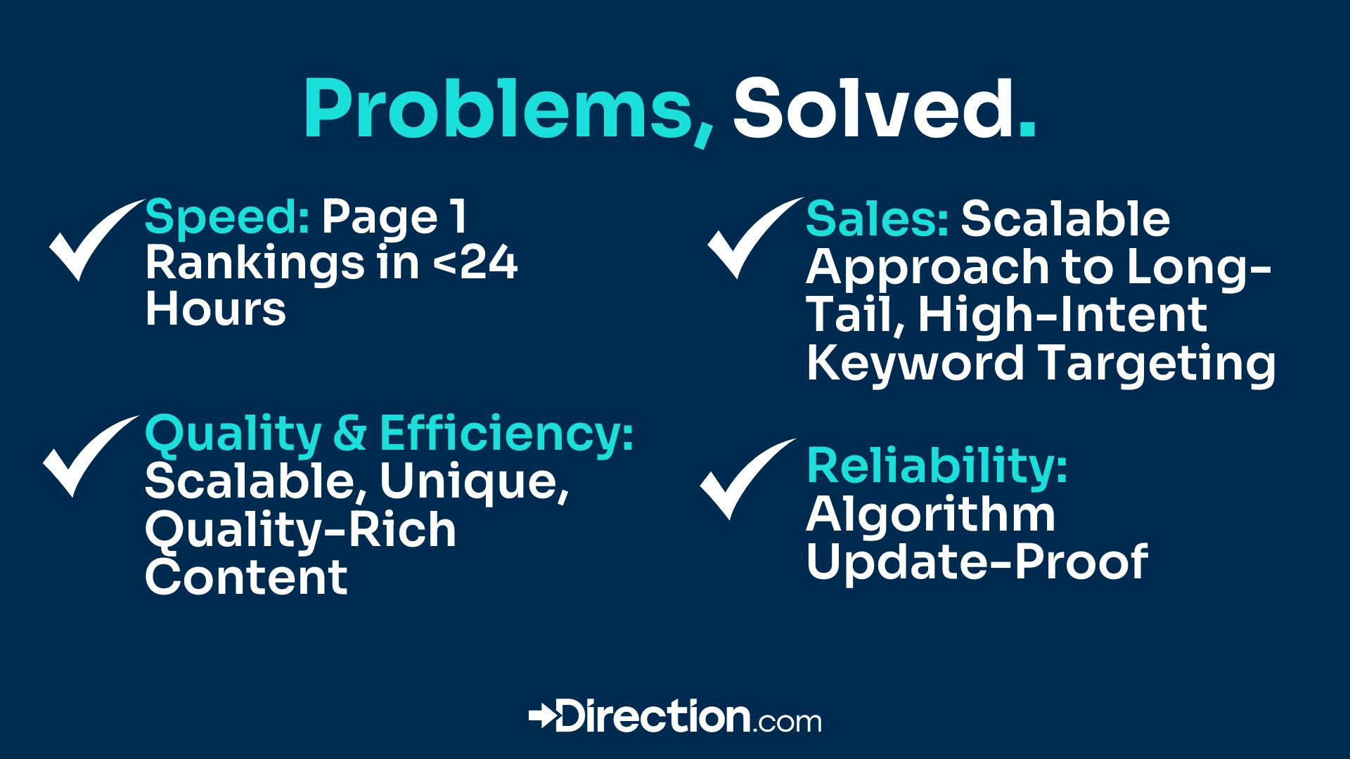 Introducing Mosaic: The First SEO System Built on Rhetorical Intelligence 5 Mosaic solves the problems in SEO.