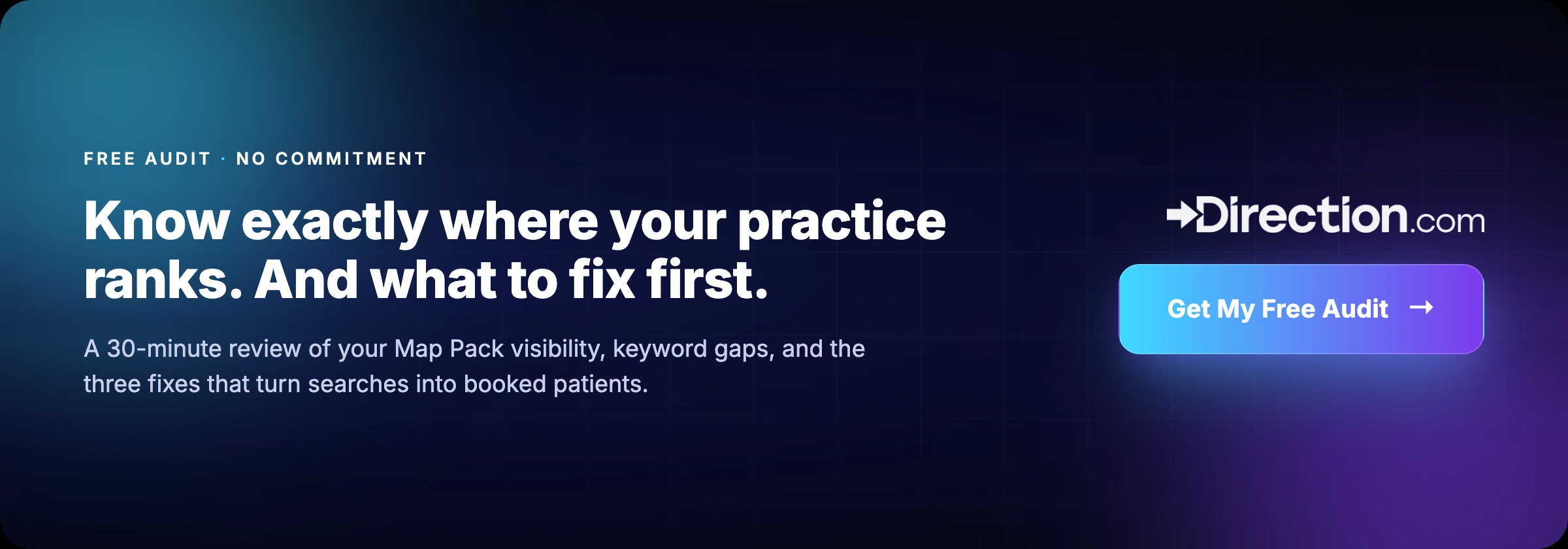 Get a ranking audit free.