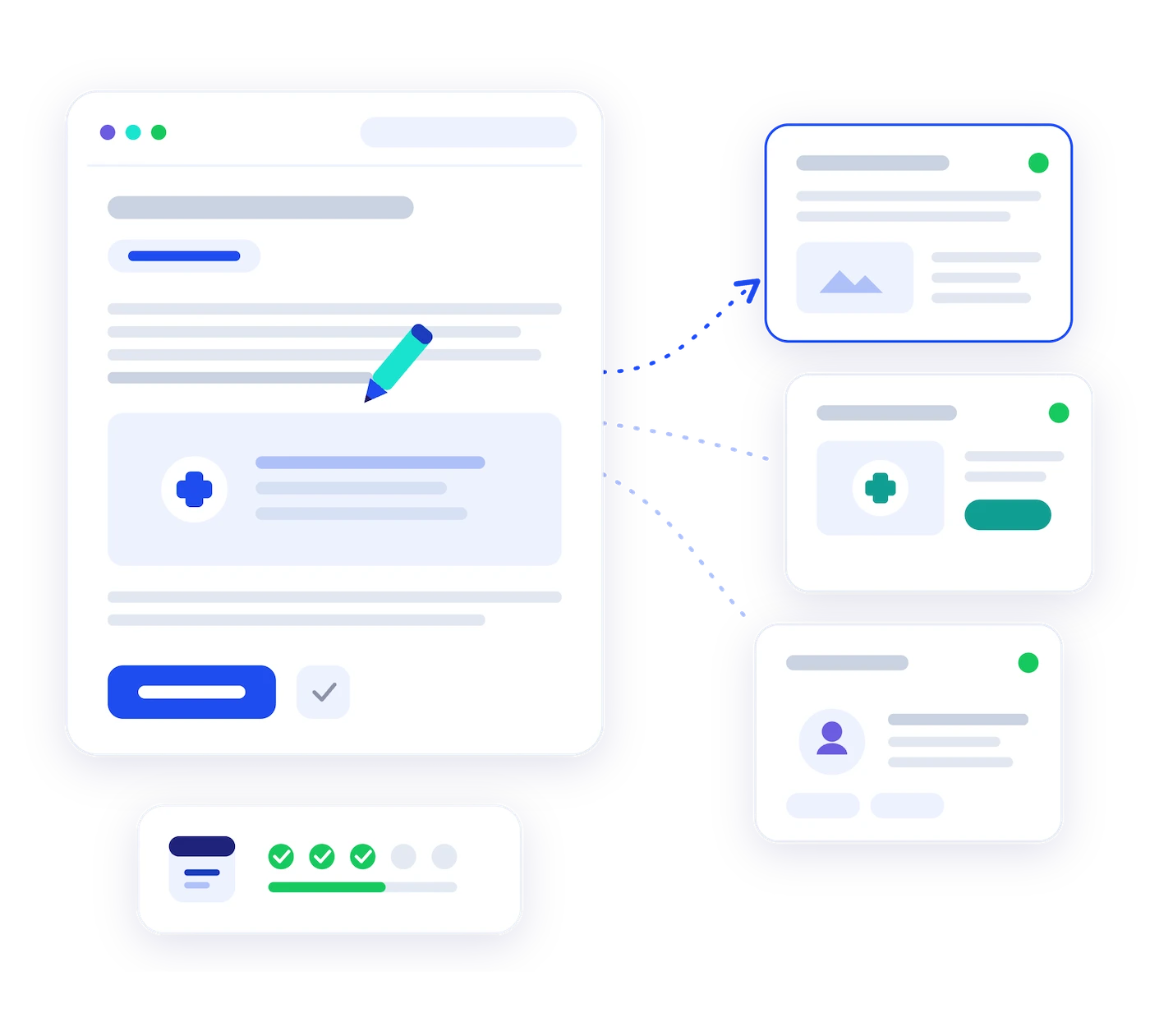 website content types transparent